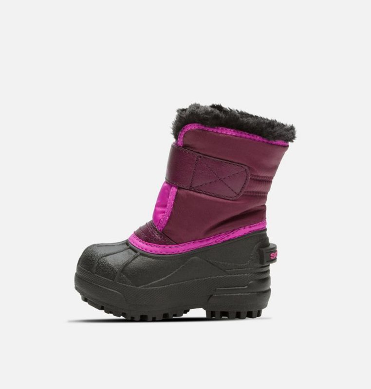 Kids Snow Boots Purple/Pink/Black - Sorel Toddler Commander™ - 640-GNTKFX